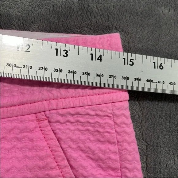 Lilly Pulitzer Shorts Bundle (3) sz 0 Pink Seersucker Tropical Resort Preppy - Picture 7 of 16